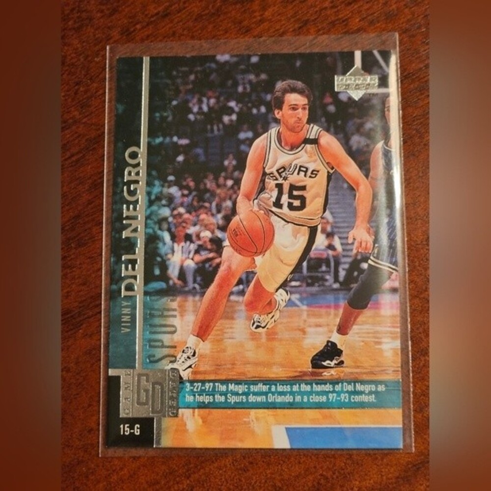 #112 Vinny Del Negro NBA Collectible Card